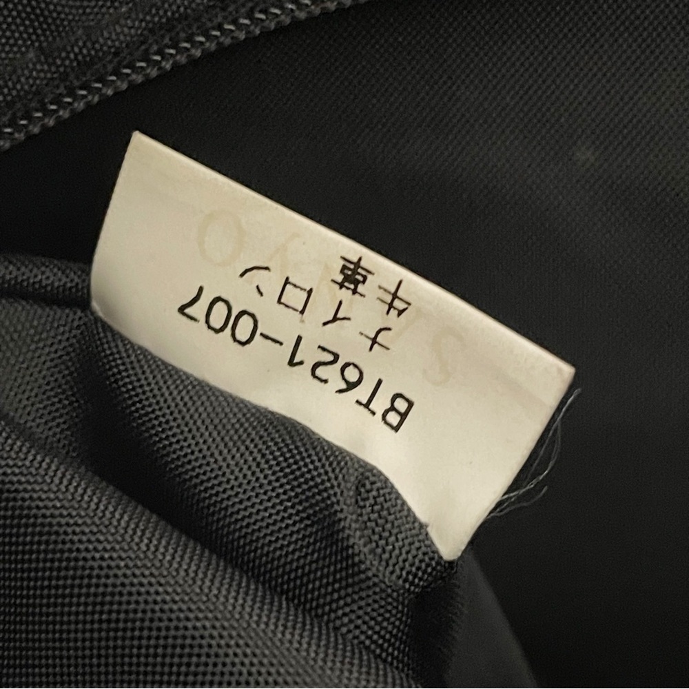 Burberry blue label black nylon tan nova check trim shoulder hobo bag - Picture 12 of 12